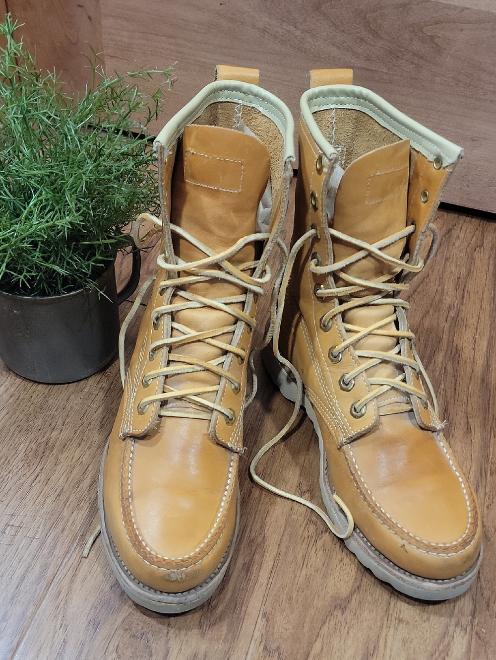 Stalwarts Leather Work Boots Men's 8